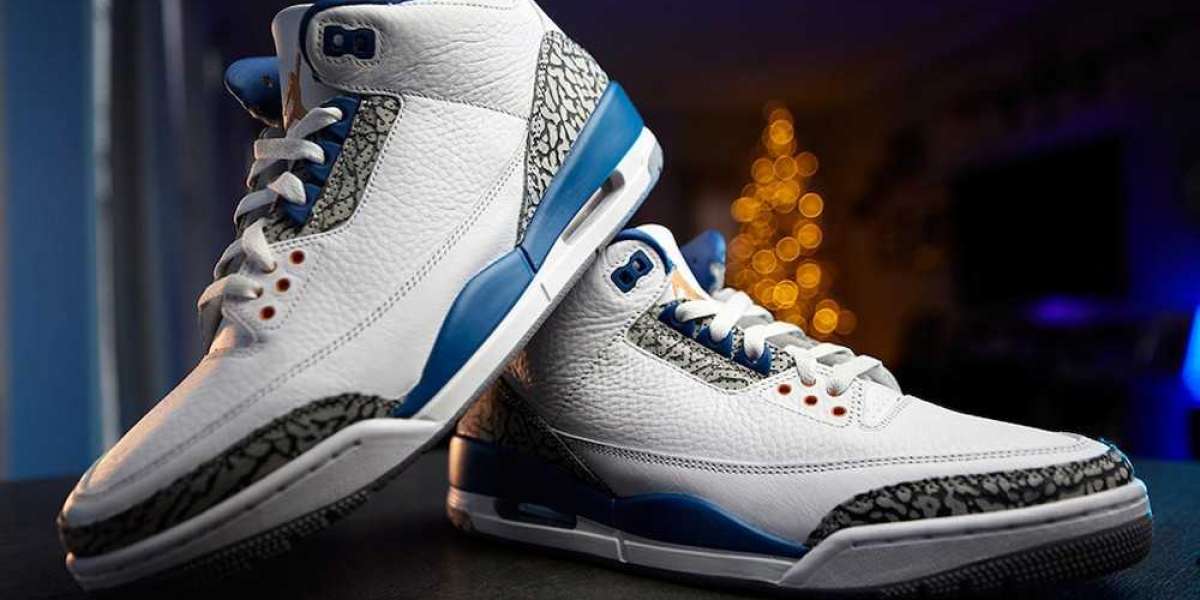 Jordan Pro wear OG color matching! Air Jordan 3 Wizards CT8532-148