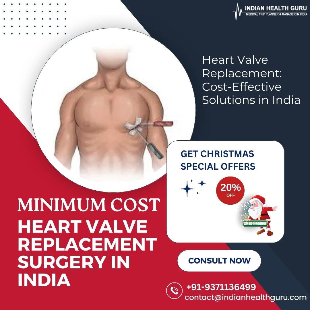 Heart Valve Replacement: Cost-Effective Solutions in India | by Shavonnemartin | Dec, 2024 | Medium