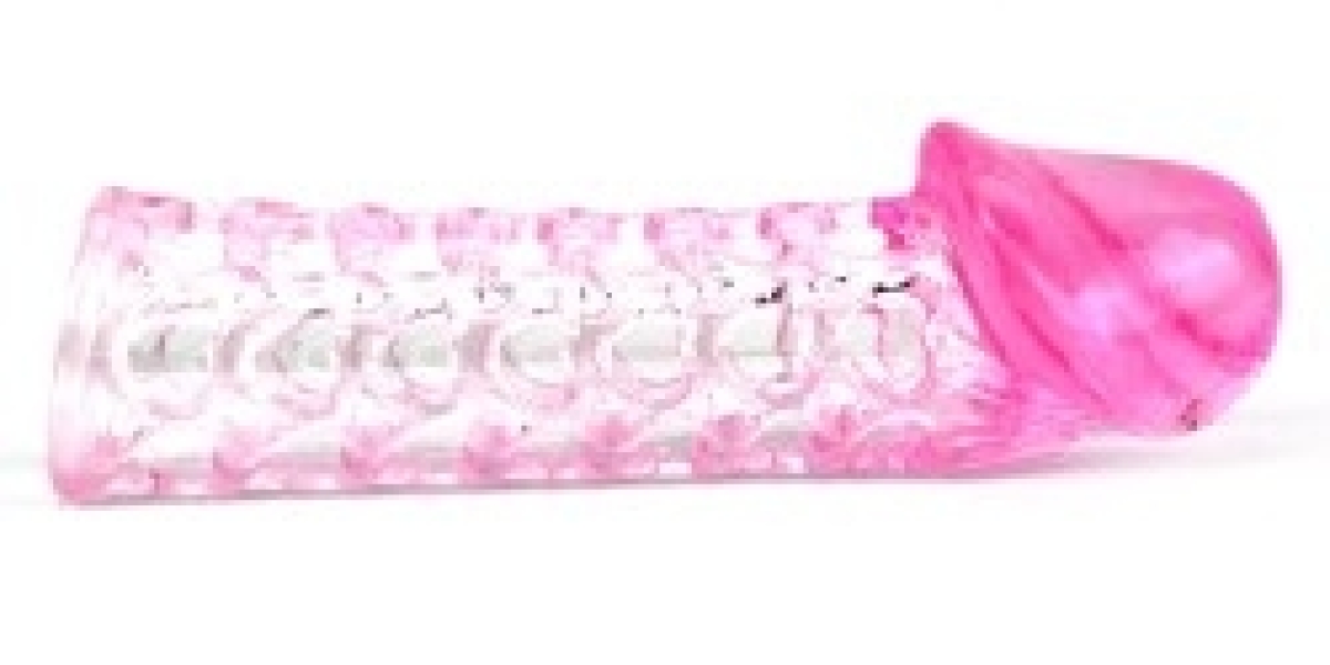 ribbed crystal glass realistic dildo qm268