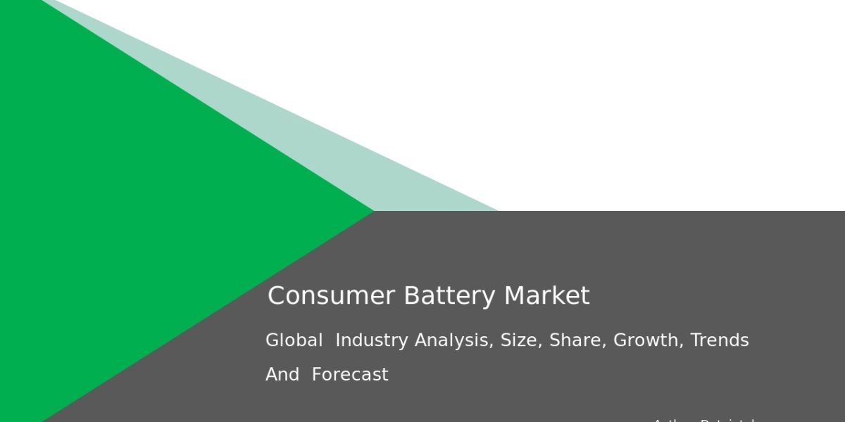 Consumer Battery Market Forecast, Trends, and Industry Share 2032