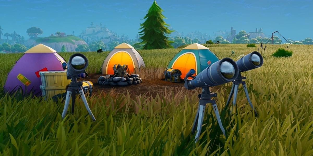 Fortnite OG: Find the Stargazing Campsite