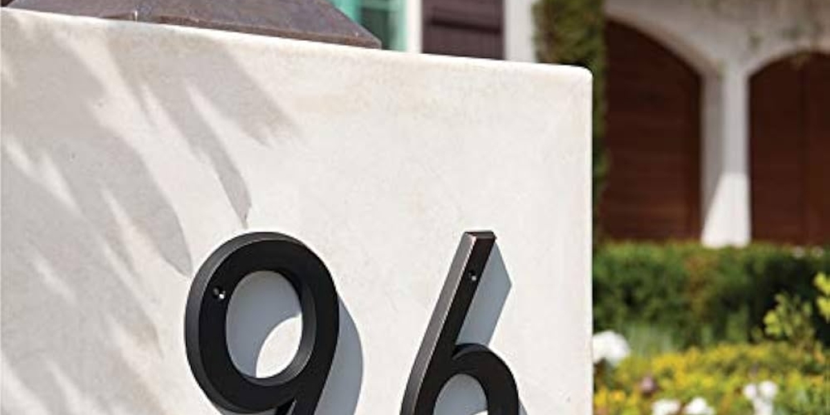 Can I Customize My House Numbers and Letters for My Home