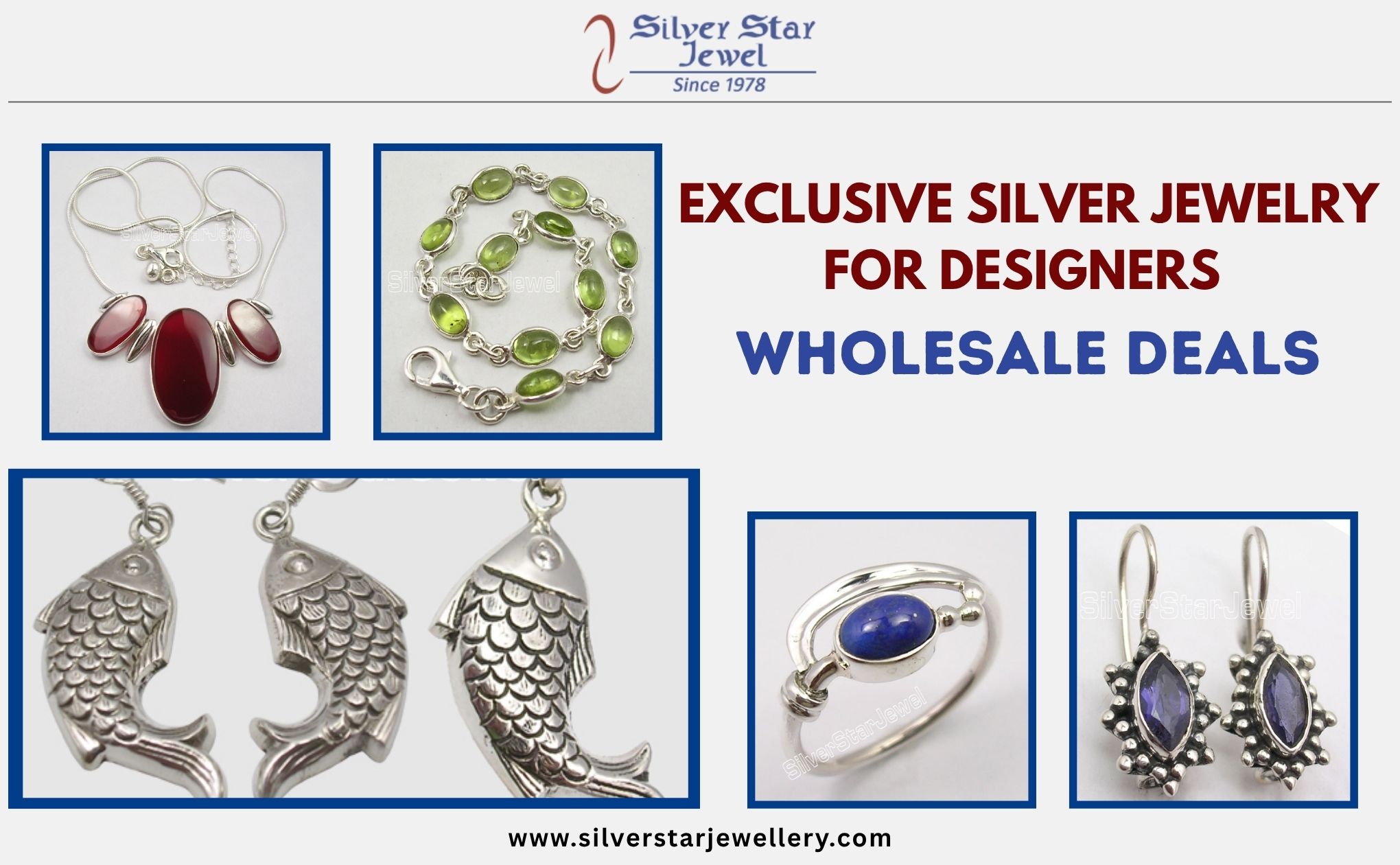 Exclusive Silver Jewelry for Designers – Wholesale Deals