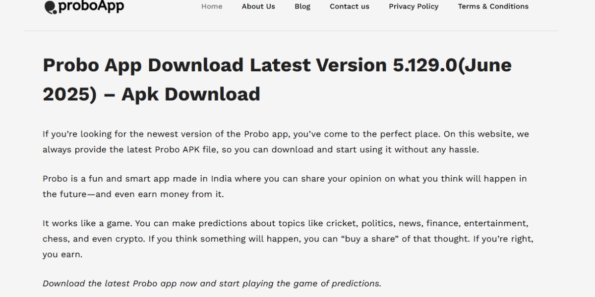 Probo App Download Link – Experience Real-Time Opinion Trading