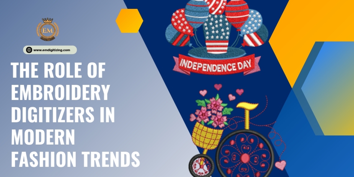 The Role of Embroidery Digitizers in Modern Fashion Trends